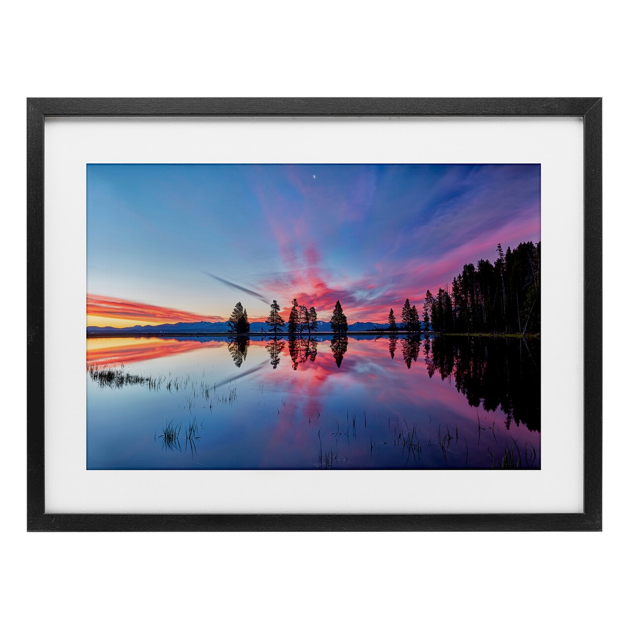 Stupell Industries Gull Point At Sunrise Framed Print Under Glass, design by Jon Evan